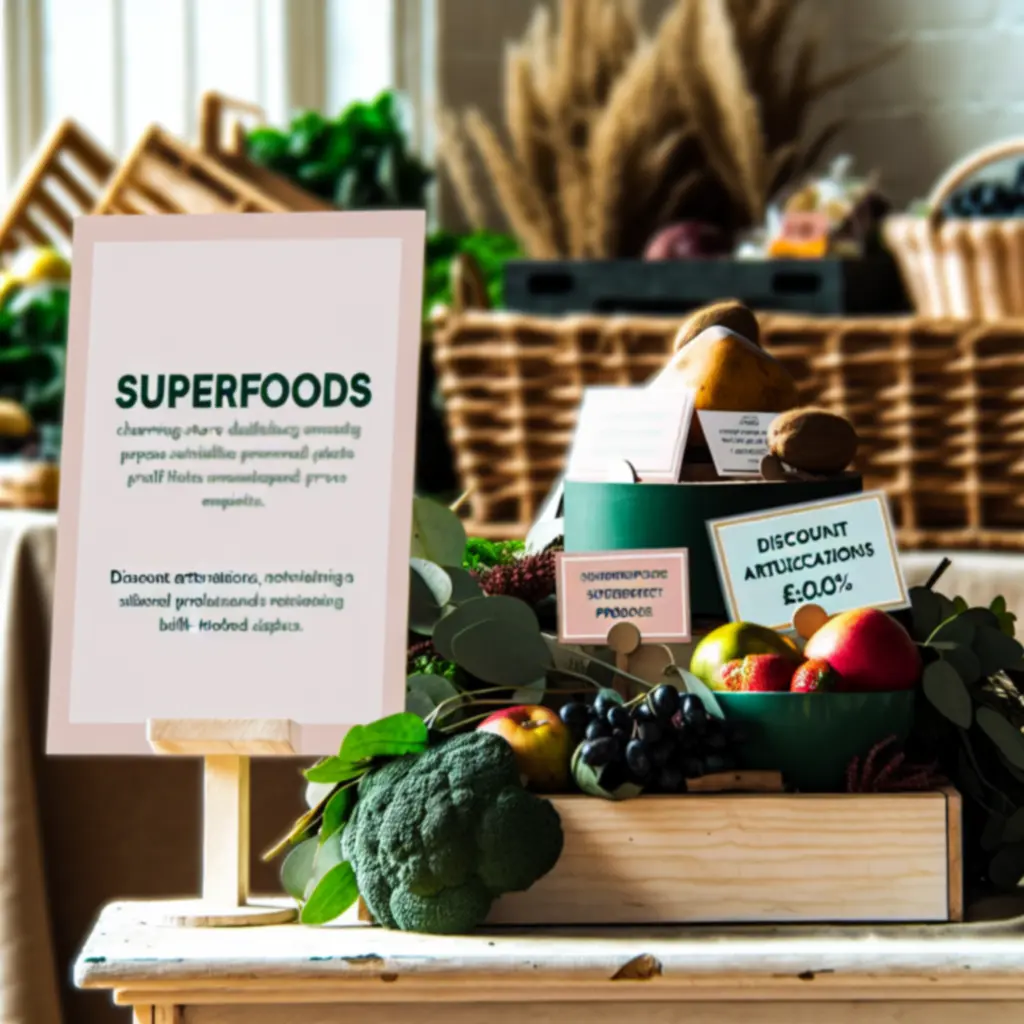 Promocyjne zestawy superfoods w ekologicznych opakowaniach